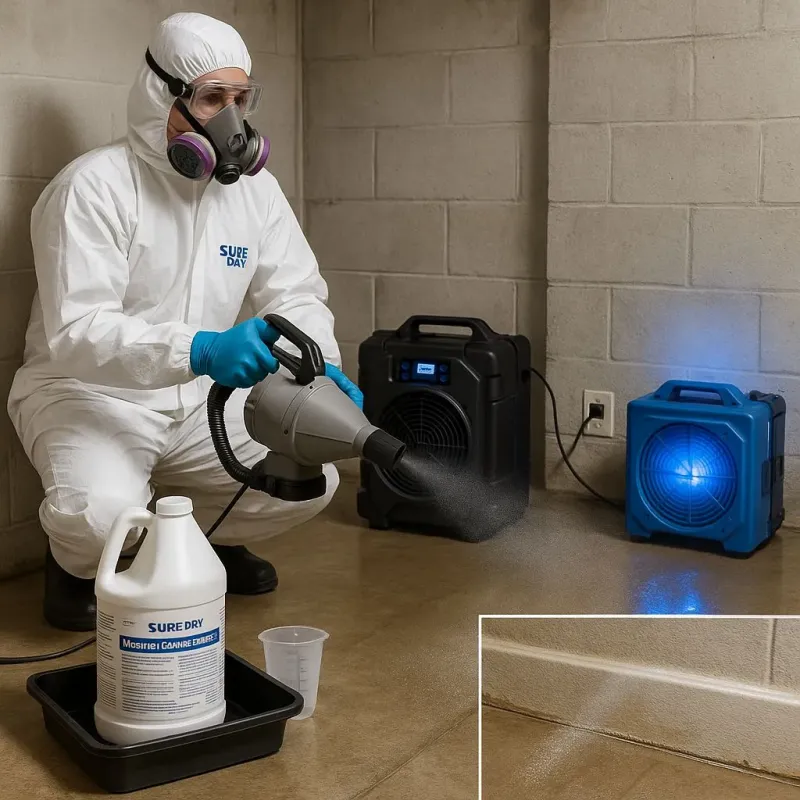 Sanitization and Odor Removal process in East McKeesport, PA