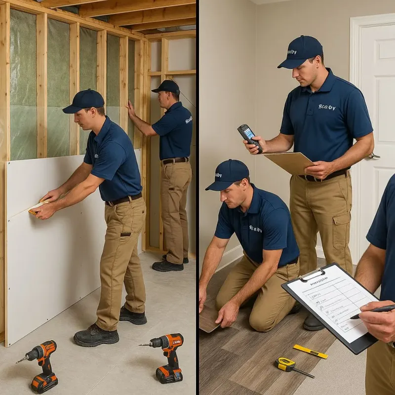 Repairs and Reconstruction process in East McKeesport, PA