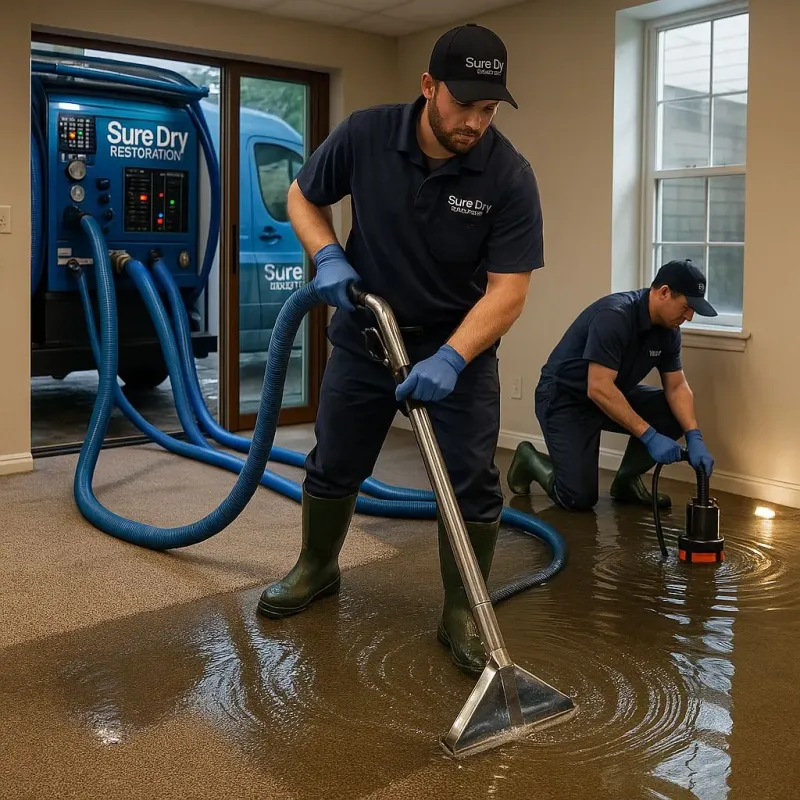 Water Extraction and Removal process in East McKeesport, PA